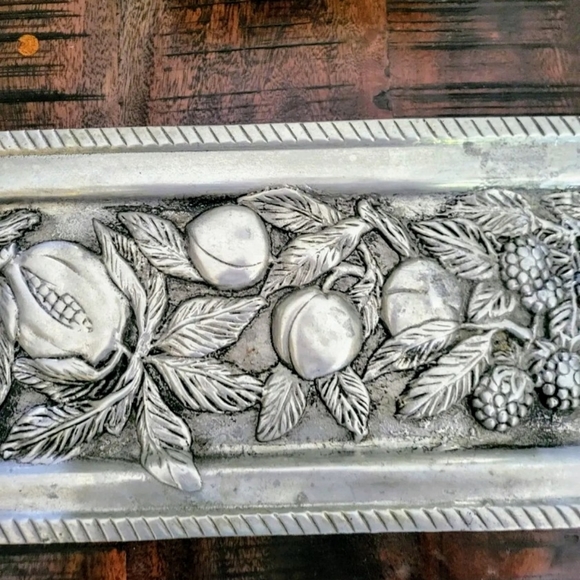 Vintage Betty Barrena Pewter Tray. Large and Stunning - Picture 4 of 5